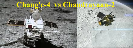 Chandrayaan-2 vs Chang'e-4